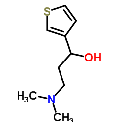 3-(Dimethylamino)-1-(3-thienyl)-1-propanol Structure