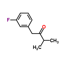 1-(3-Fluorophenyl)-3-methyl-2-butanone Structure