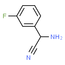 2-amino-2-(3-fluorophenyl)acetonitrile结构式