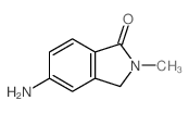 5-amino-2-methyl-2,3-dihydro-1H-isoindol-1-one structure