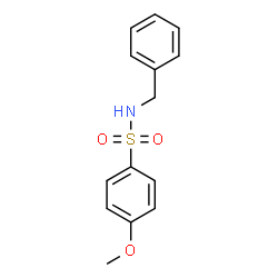 N-Benzyl-4-methoxybenzenesulfonamide structure