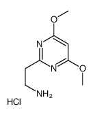 2-(4,6-dimethoxypyrimidin-2-yl)ethanamine,hydrochloride结构式