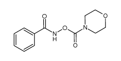 N-((morpholine-4-carbonyl)oxy)benzamide Structure