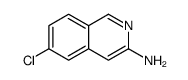 6-chloroisoquinolin-3-amine Structure