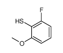 2-fluoro-6-methoxybenzenethiol Structure