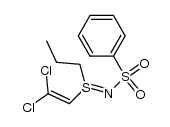 N-phenylsulfonyl-S-propyl-S-(2,2-dichlorovinyl)sulfimide Structure