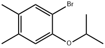 1-Bromo-4,5-dimethyl-2-(propan-2-yloxy)benzene structure