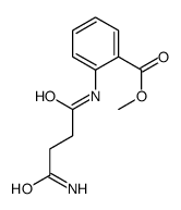 methyl 2-[(4-amino-4-oxobutanoyl)amino]benzoate结构式