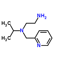 N-Isopropyl-N-(2-pyridinylmethyl)-1,2-ethanediamine Structure