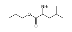 leucine propyl ester Structure