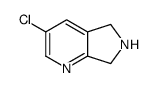 3-chloro-6,7-dihydro-5H-pyrrolo[3,4-b]pyridine hydrochloride图片