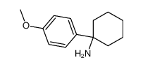 1-(4-methoxyphenyl)cyclohexan-1-amine结构式