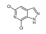 5,7-二氯-1H-吡唑并[3,4-c]吡啶图片