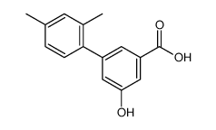3-(2,4-dimethylphenyl)-5-hydroxybenzoic acid结构式
