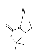 (S)-2-乙炔基吡咯烷-1-羧酸叔丁酯结构式