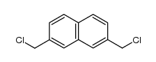 2,7-bis(chloromethyl)naphthalene结构式