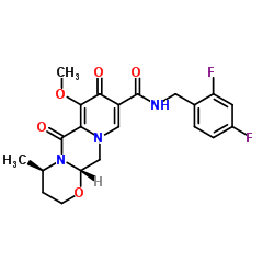 (4R,12aS)-N-(2,4-Difluorobenzyl)-7-Methoxy-4-Methyl-6,8-dioxo-3,4,6,8,12,12a-hexahydro-2H-[1,3]oxazino[3,2-d]pyrido[1,2-a]pyrazine-9-carboxamide structure