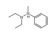 (diethylamino)methylphenylsilane Structure