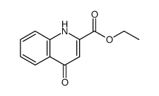 4-氧代-1, 4-二氢喹啉-2-羧酸乙酯结构式