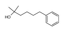 2-methyl-6-phenyl-hexan-2-ol结构式