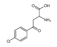 DL-2-AMINO-4-(4-CHLOROPHENYL)-4-OXOBUTANOIC ACID Structure