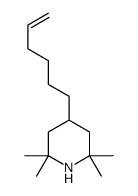 4-hex-5-enyl-2,2,6,6-tetramethylpiperidine Structure