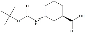 (1R,3R)-3-{[(叔丁氧基)羰基]氨基}环己烷-1-羧酸图片