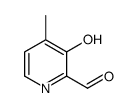 2-Pyridinecarboxaldehyde,3-hydroxy-4-methyl-(9CI) structure