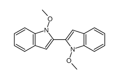 2,2'-bis(1-methoxyindole) Structure