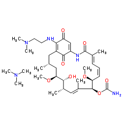 17-DMAG 17 DMAG,GELDANAMYCIN Structure