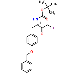 (S)-(1-(4-(苄氧基)苯基)-4-氯-3-氧代丁烷-2-基)氨基甲酸叔丁酯图片