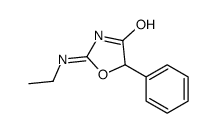 2-(ethylamino)-5-phenyl-1,3-oxazol-4-one Structure