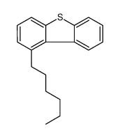 1-hexyldibenzothiophene结构式
