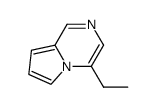 Pyrrolo[1,2-a]pyrazine, 4-ethyl- (9CI) structure