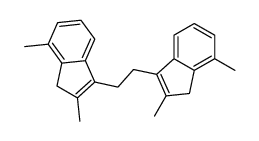 3-[2-(2,4-dimethyl-3H-inden-1-yl)ethyl]-2,7-dimethyl-1H-indene Structure