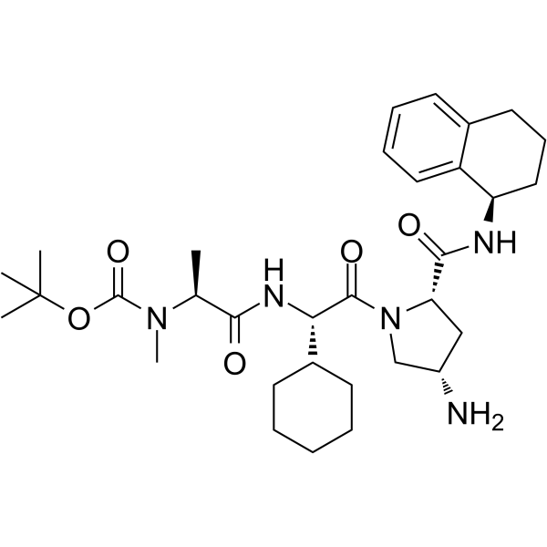 A 410099.1, amine-Boc Structure