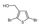 (2,5-dibromothiophen-3-yl)methanol Structure