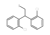 Benzene,1,1'-(2-iodoethylidene)bis[2-chloro- structure