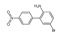 5-bromo-4'-nitro-biphenyl-2-ylamine结构式