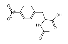 2-acetamido-3-(4-nitrophenyl)propanoic acid Structure