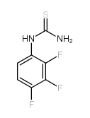 2,3,4-三氟苯基硫脲结构式