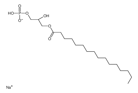 1-棕榈酰基-2-羟基-sn-甘油-3-磷酸酯(钠盐)图片