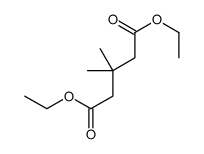 3,3-Dimethylpentanedioic acid diethyl ester Structure