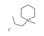 1-methyl-1-propylpiperidin-1-ium,iodide Structure