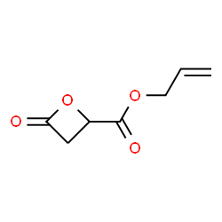 2-Oxetanecarboxylicacid,4-oxo-,2-propenylester(9CI)结构式