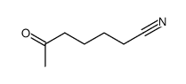1-cyano-5-ketohexane Structure
