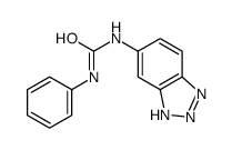 1-(1H-benzotriazol-5-yl)-3-phenylurea Structure