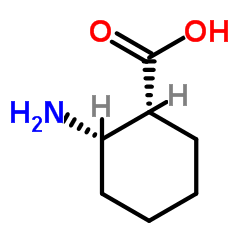 2-氨基-(1R,2S)-环己烷羧酸结构式
