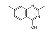 2,7-DIMETHYLQUINAZOLIN-4-OL结构式