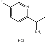 1-(5-氟吡啶-2-基)乙胺二盐酸盐结构式